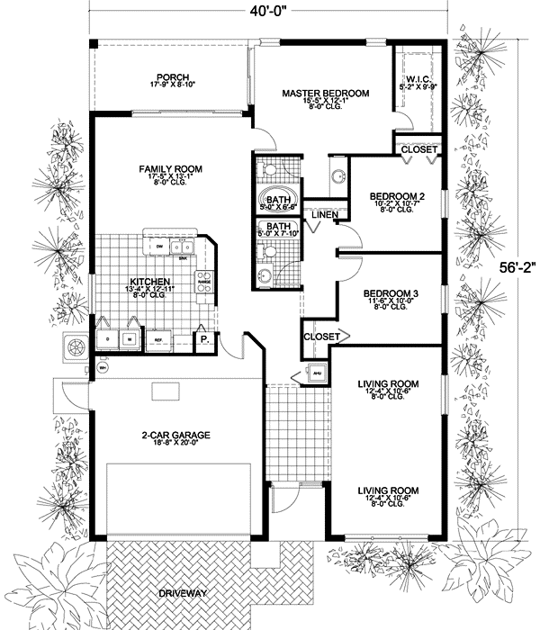 Main Floor Plan: 37-110
