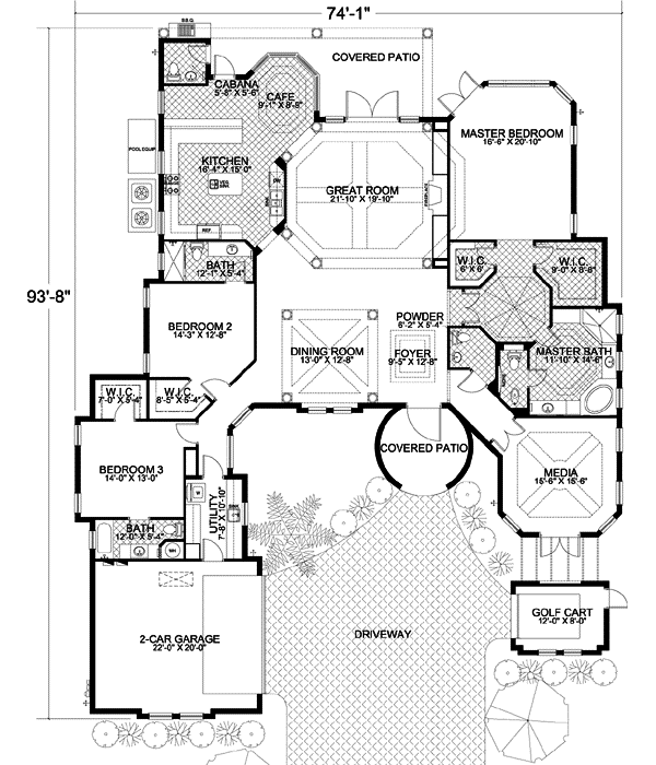 Main Floor Plan: 37-122