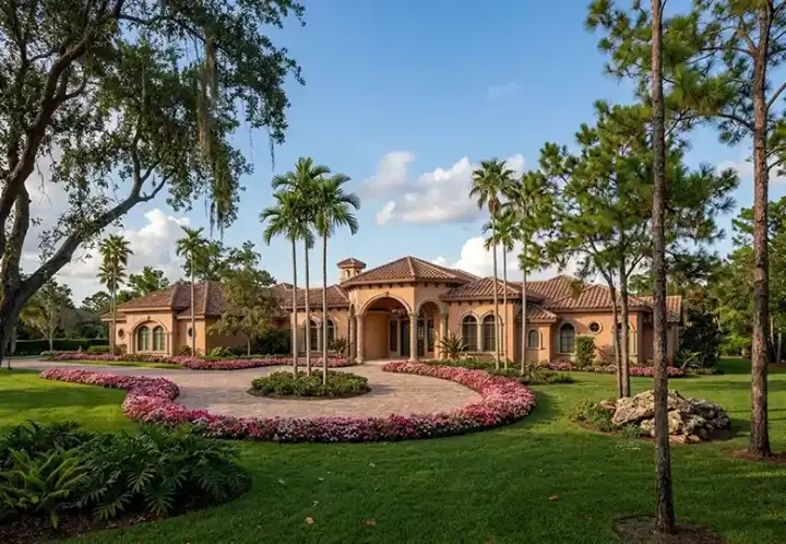 Mediterranean house plans 37-125 - front exterior, 3,631 sq ft, 4 bed, 3 bath house plans | Monster House Plans