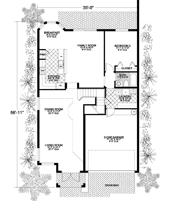 Main Floor Plan: 37-135