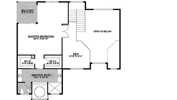 Upper/Second Floor Plan: 37-136