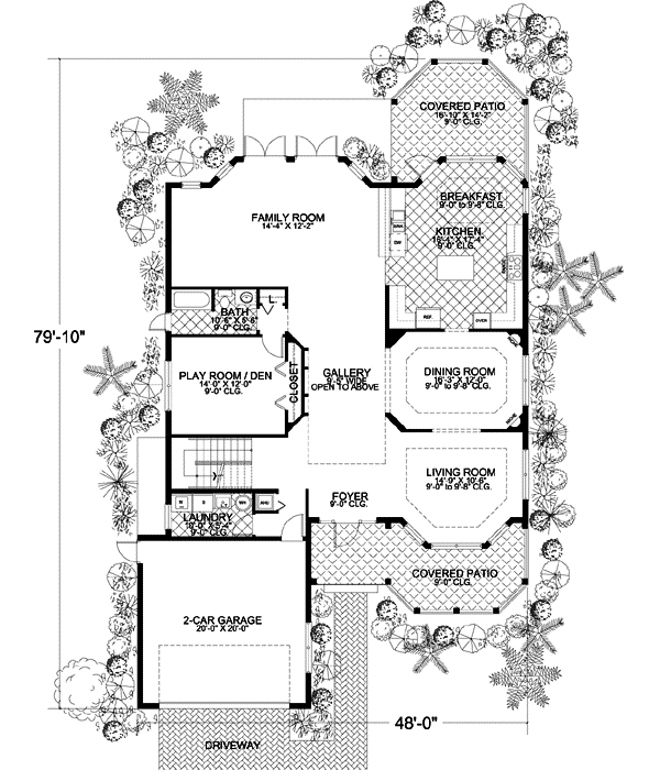 Main Floor Plan: 37-140