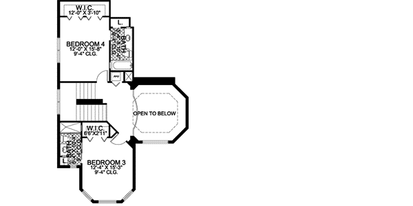 Upper/Second Floor Plan: 37-153