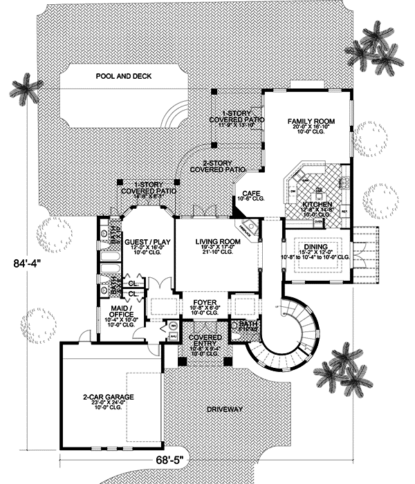 Main Floor Plan: 37-154