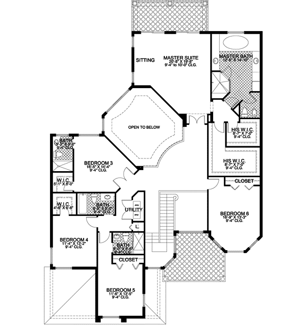Upper/Second Floor Plan: 37-157