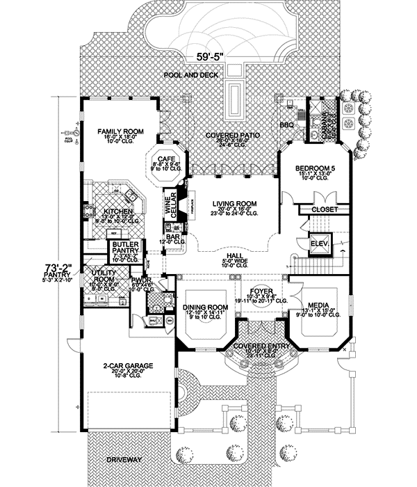 Main Floor Plan: 37-158