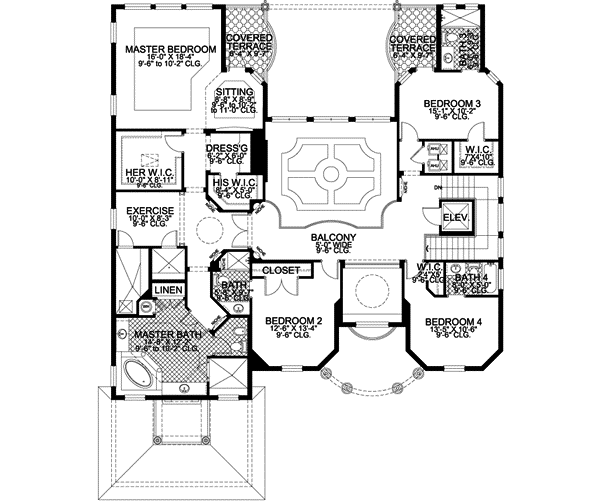 Upper/Second Floor Plan: 37-158