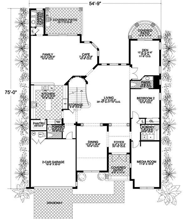Main Floor Plan: 37-160
