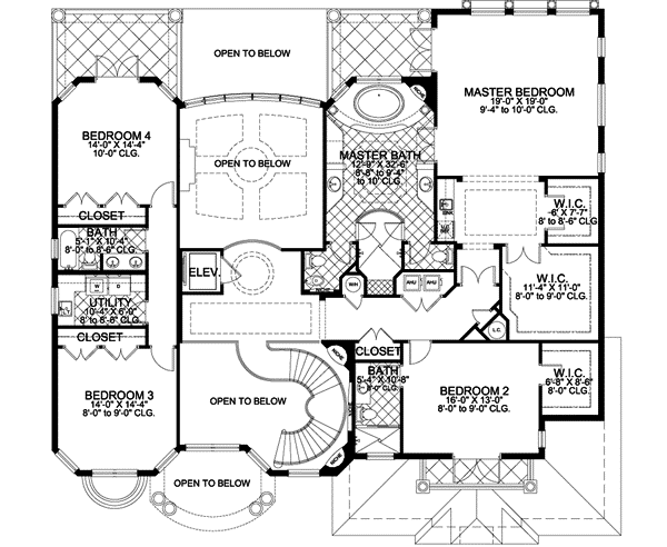 Upper/Second Floor Plan: 37-162