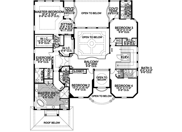 Upper/Second Floor Plan: 37-171