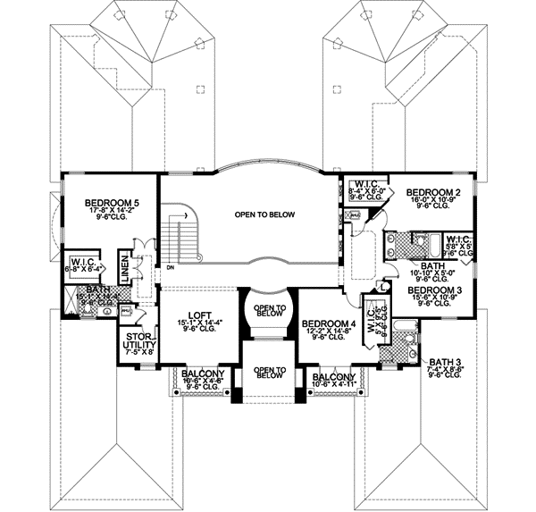 Upper/Second Floor Plan: 37-179