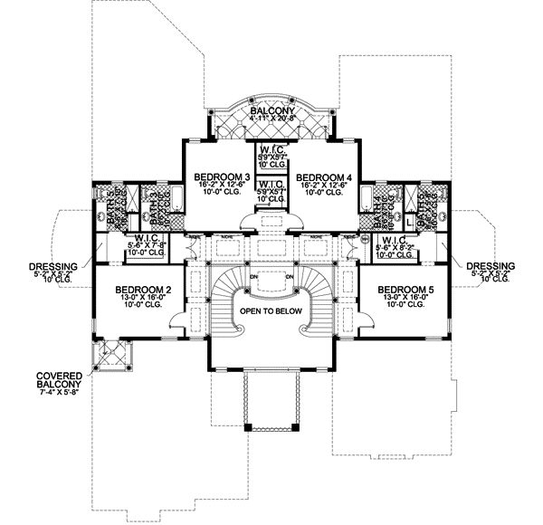 Upper/Second Floor Plan: 37-181