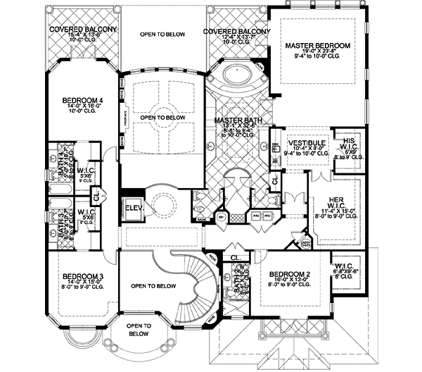 Upper/Second Floor Plan: 37-184