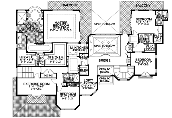 Upper/Second Floor Plan: 37-185