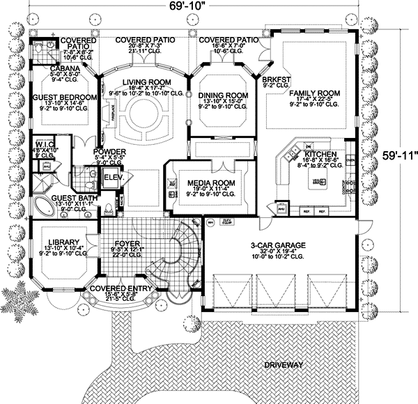 Main Floor Plan: 37-186