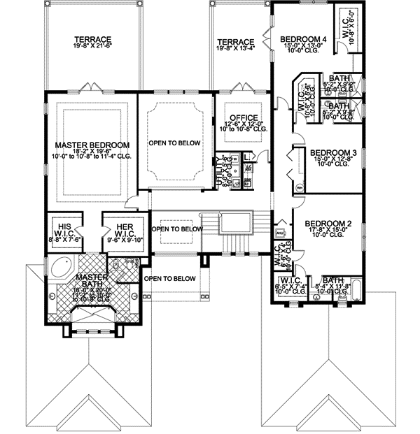 Upper/Second Floor Plan: 37-187