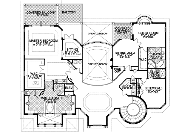 Upper/Second Floor Plan: 37-193