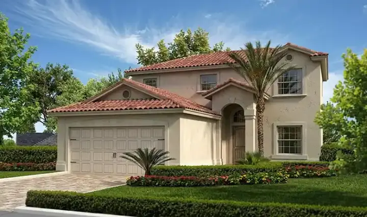 Sunbelt house plans 37-222 - front exterior, 1,695 sq ft, 3 bed, 2 bath house plans | Monster House Plans
