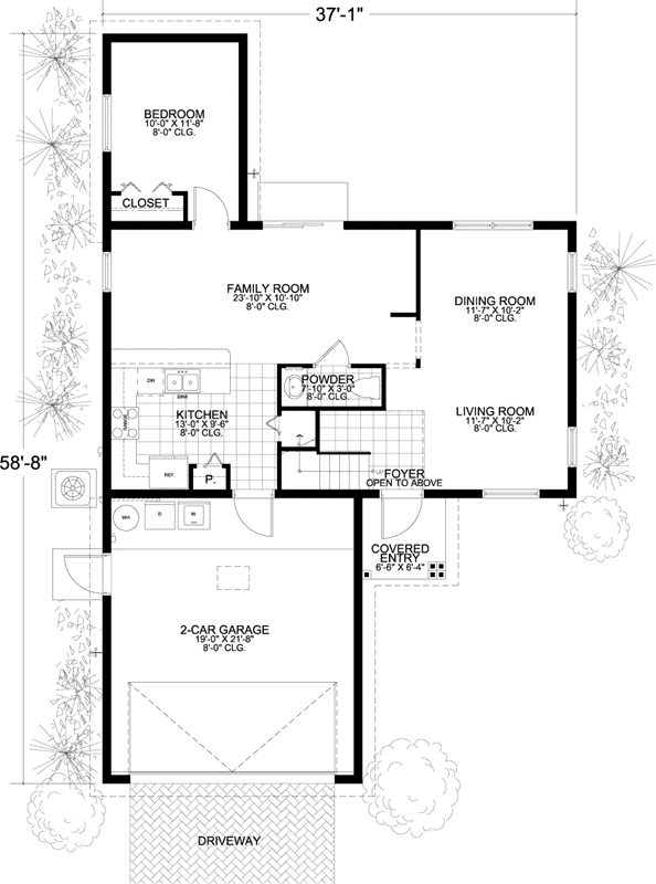 Main Floor Plan: 37-222