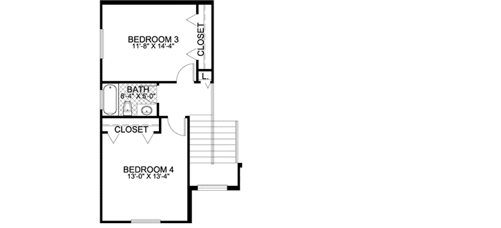 Upper/Second Floor Plan: 37-227