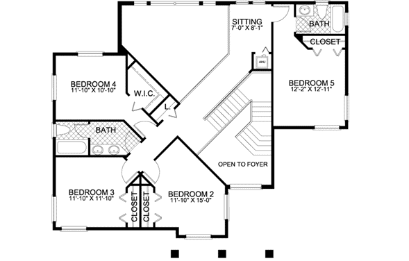 Upper/Second Floor Plan: 37-231