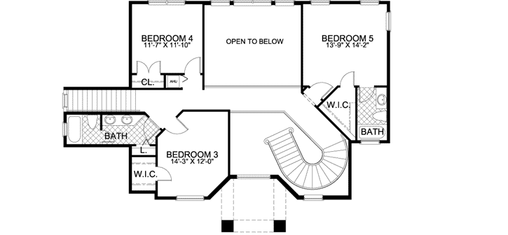 Upper/Second Floor Plan: 37-232