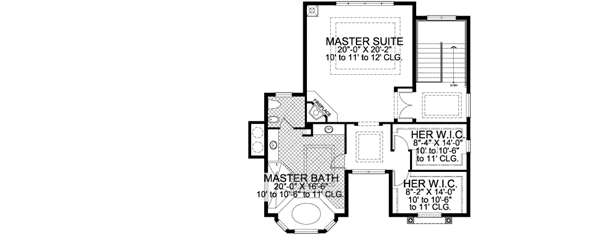 Upper/Second Floor Plan: 37-245