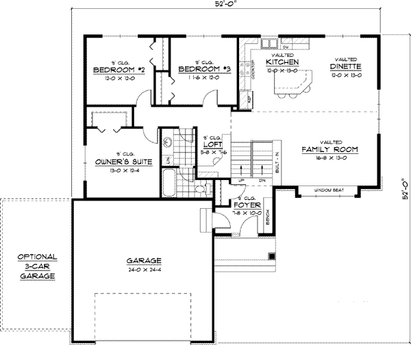 Main Floor Plan: 38-107