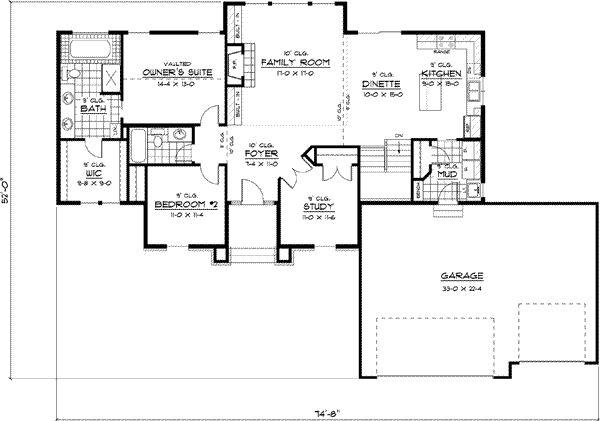 Main Floor Plan: 38-114