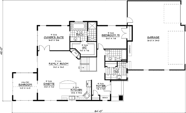 Main Floor Plan: 38-121