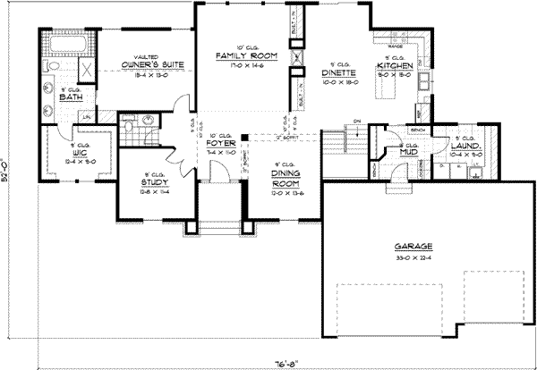 Main Floor Plan: 38-123