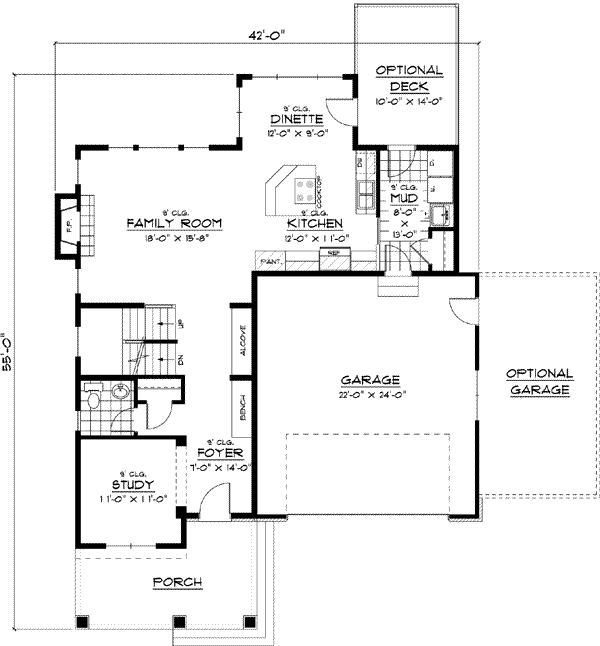 Main Floor Plan: 38-129