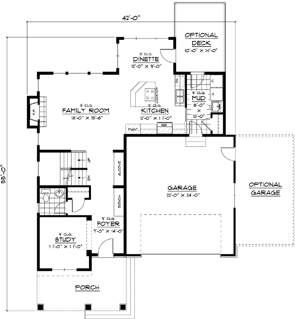 Main Floor Plan: 38-130