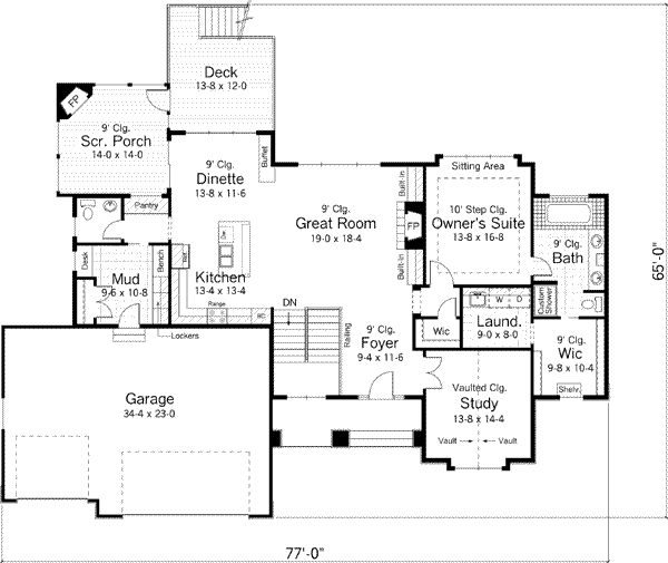 Main Floor Plan: 38-131