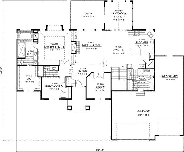 Main Floor Plan: 38-145