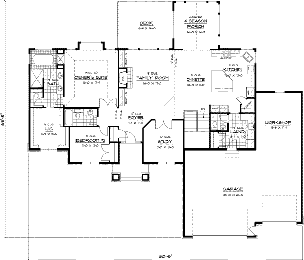 Main Floor Plan: 38-146
