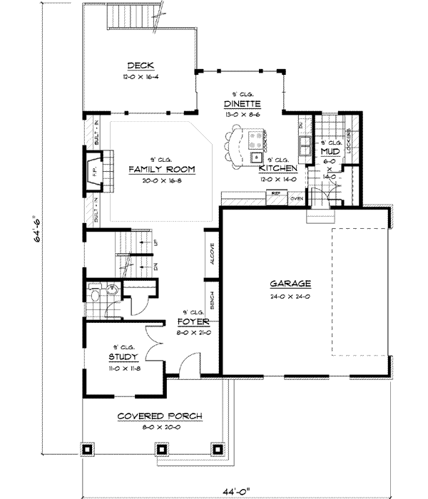 Main Floor Plan: 38-162