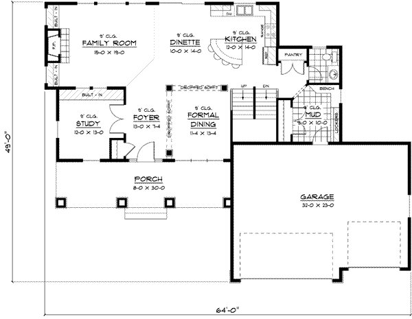 Main Floor Plan: 38-163