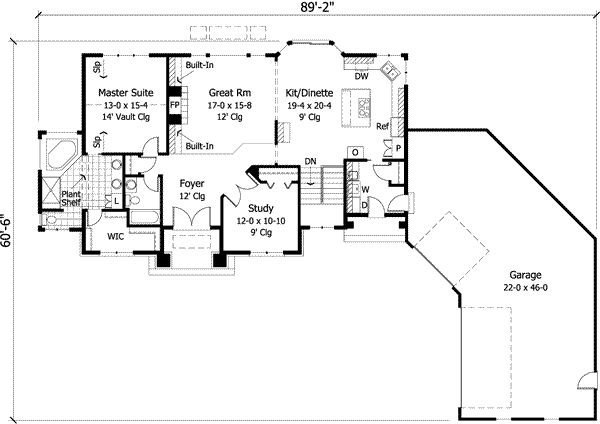 Main Floor Plan: 38-173