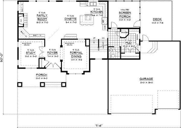 Main Floor Plan: 38-179