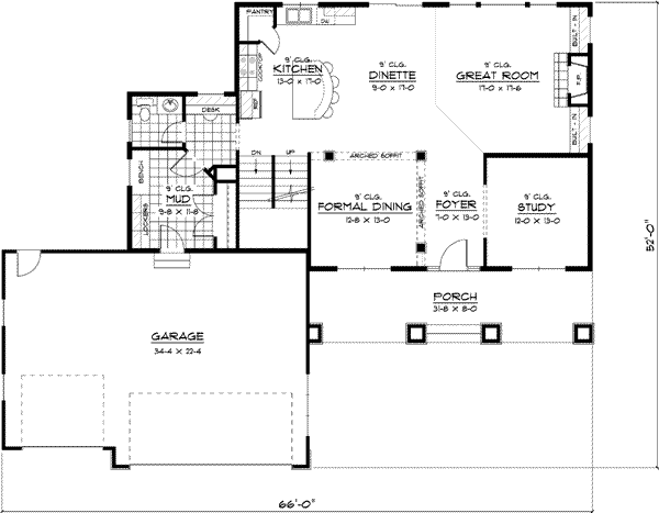 Main Floor Plan: 38-181