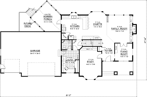 Main Floor Plan: 38-188