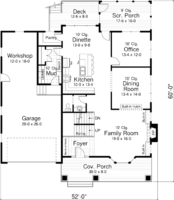 Main Floor Plan: 38-191