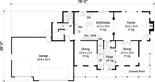 Main Floor Plan: 38-192