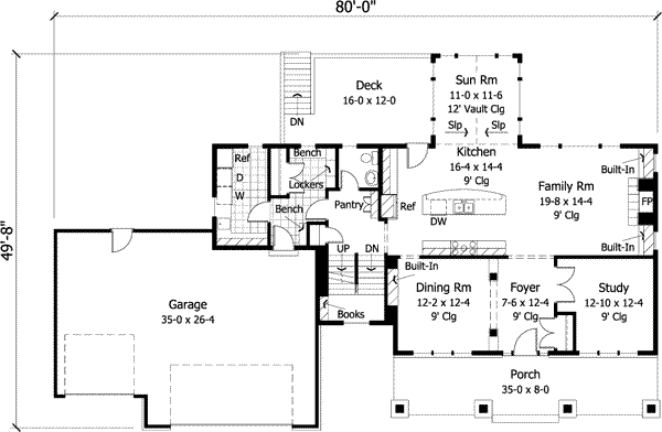 Main Floor Plan: 38-193