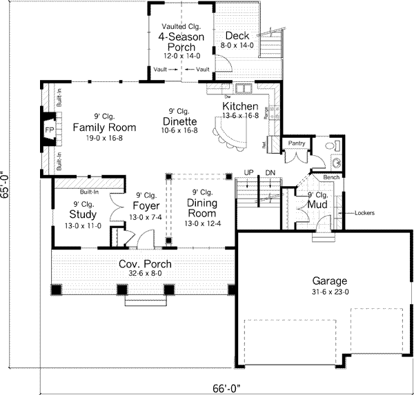 Main Floor Plan: 38-199