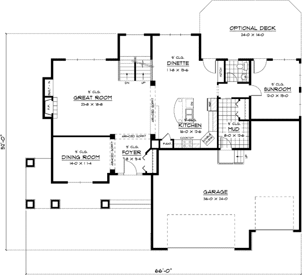 Main Floor Plan: 38-203
