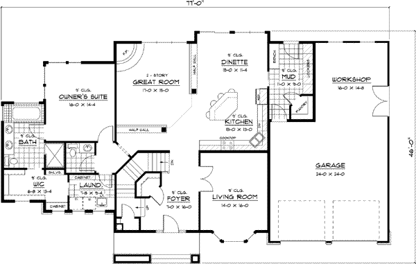 Main Floor Plan: 38-210
