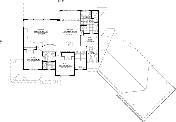 Upper/Second Floor Plan: 38-213