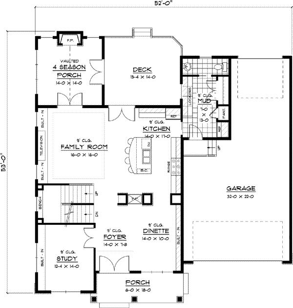 Main Floor Plan: 38-214